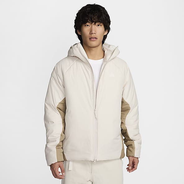 Nike white puffer jacket on sale